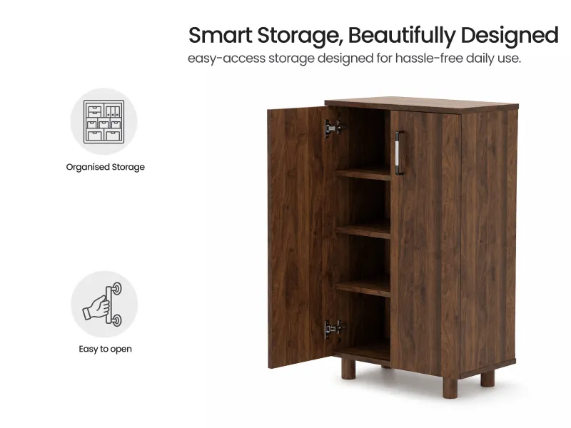 Rio Engineered Wood Shoe Rack